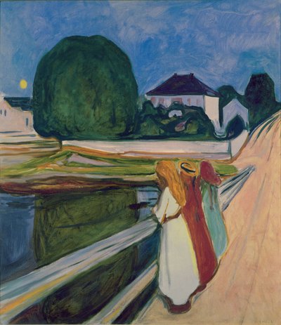 La notte bianca, 1903 da Edvard Munch